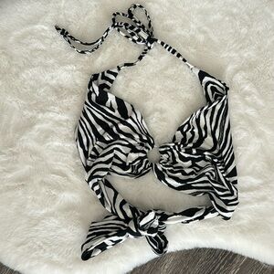 Wrap halter crop top